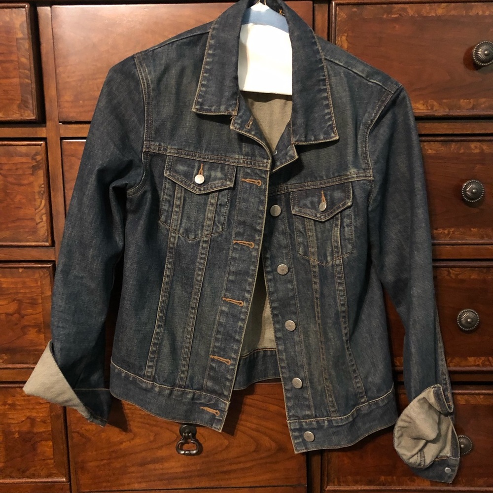 J. Crew jean jacket XS